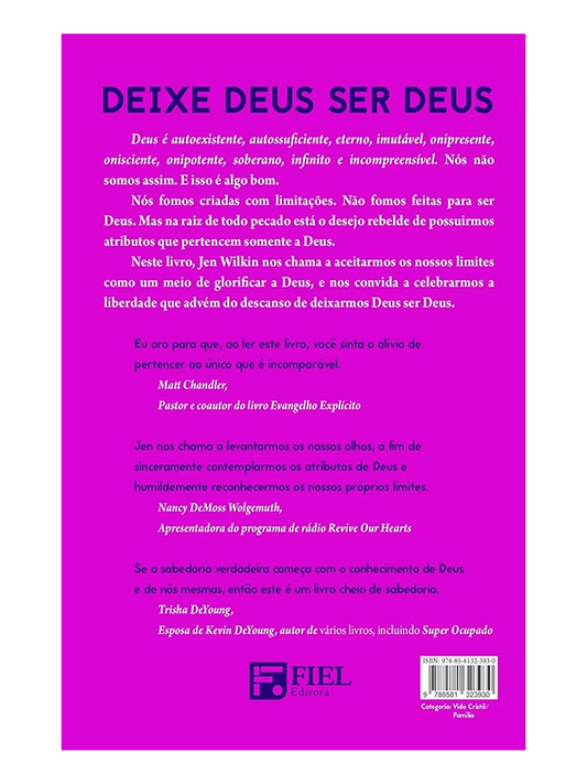 Incomparável | 10 maneiras em que Deus é diferente de nós | Jen Wilkin