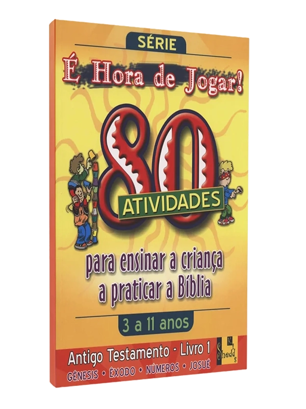 É Hora de Jogar | Vol° 1 | Antigo Testamento | 80 Atividades | TnT Ministries