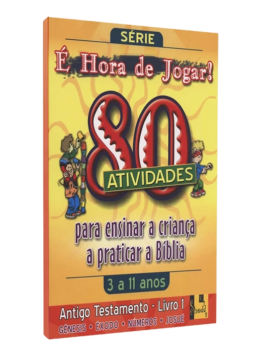 É Hora de Jogar | Vol° 1 | Antigo Testamento | 80 Atividades | TnT Ministries