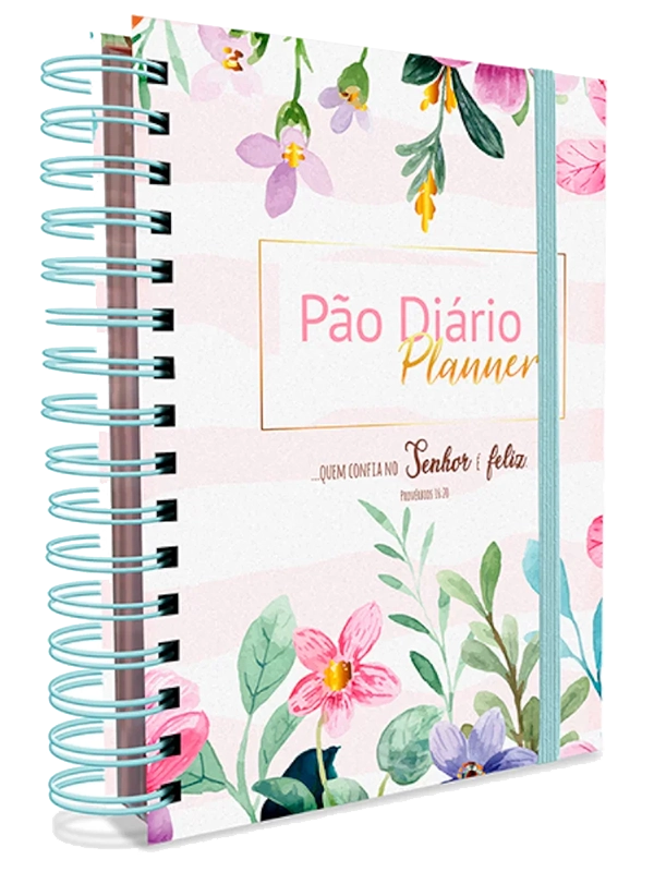 Planner Pão Diário | Confiança | Capa Dura Espiral