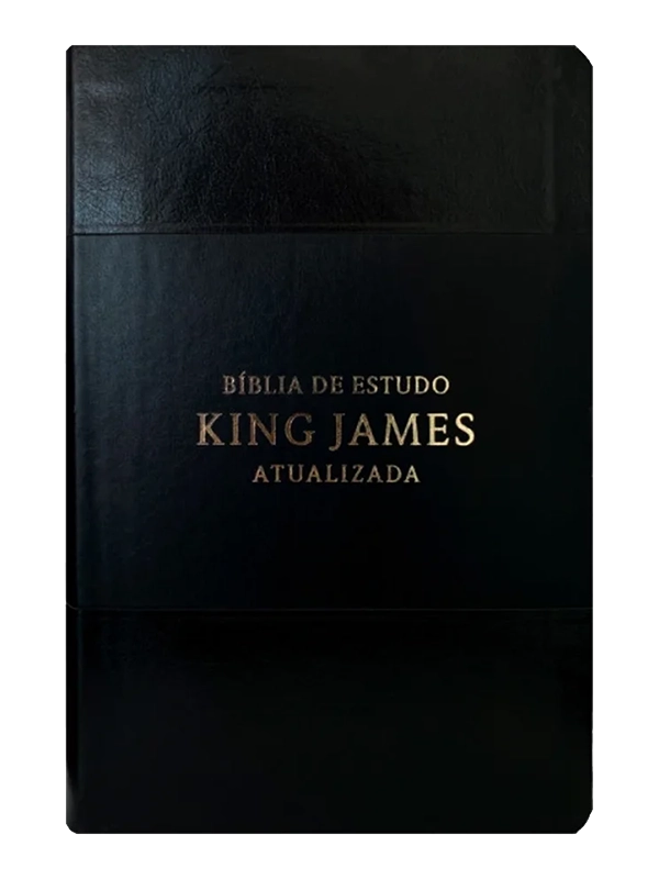 Bíblia KJA Estudo Full Color I Capa Preta