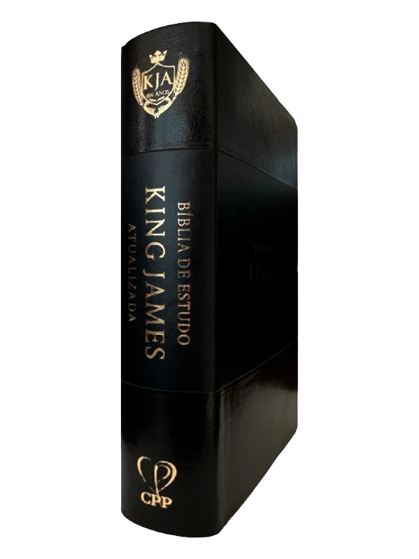 Bíblia KJA Estudo Full Color I Capa Preta