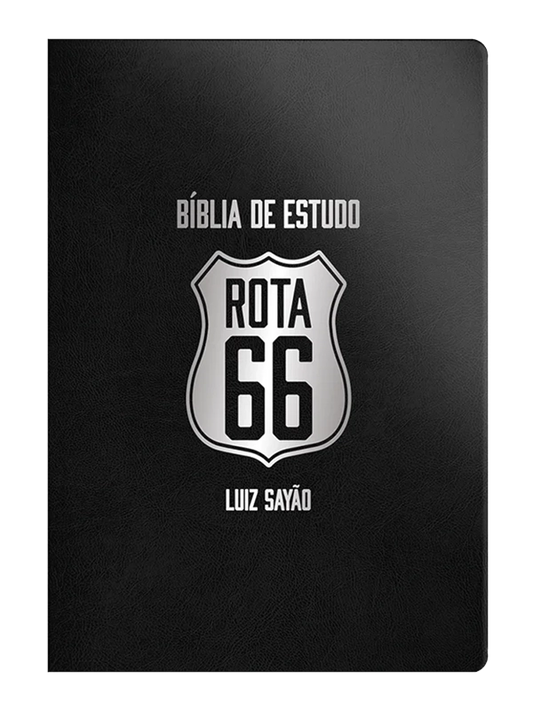 Bíblia De Estudo Rota 66 Com Luiz Sayão