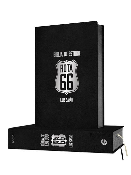 Bíblia De Estudo Rota 66 Com Luiz Sayão