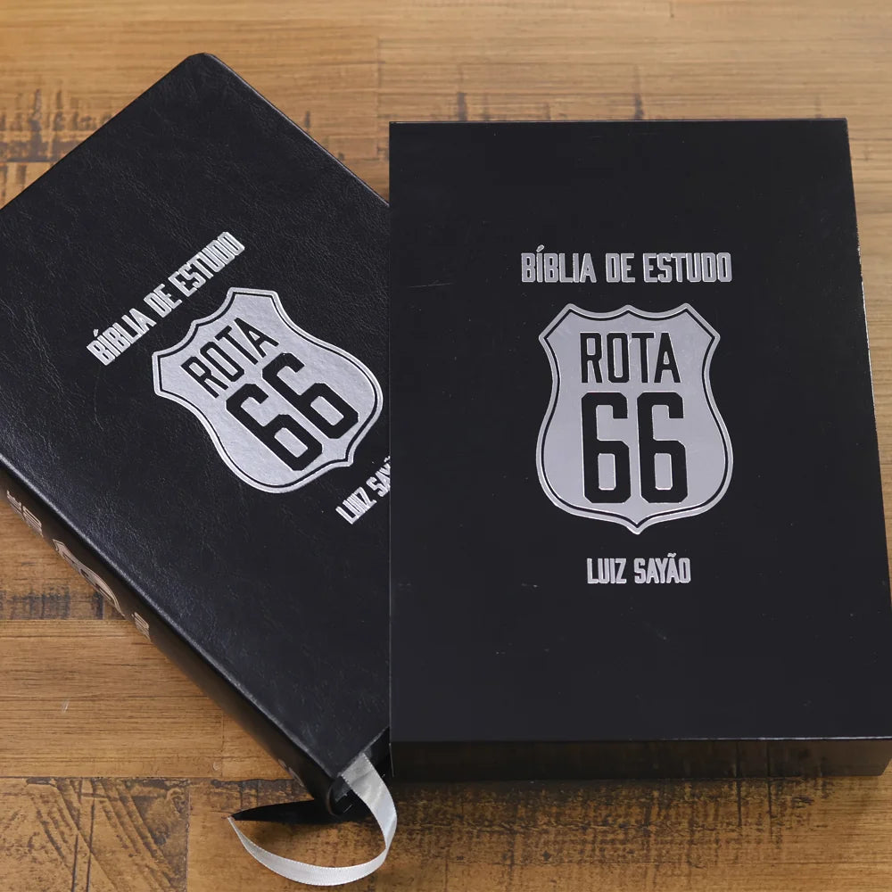 Bíblia De Estudo Rota 66 Com Luiz Sayão