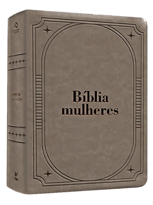 Bíblia Mulheres I Viviane Martinello I NAA I Capa Luxo Acinzentada