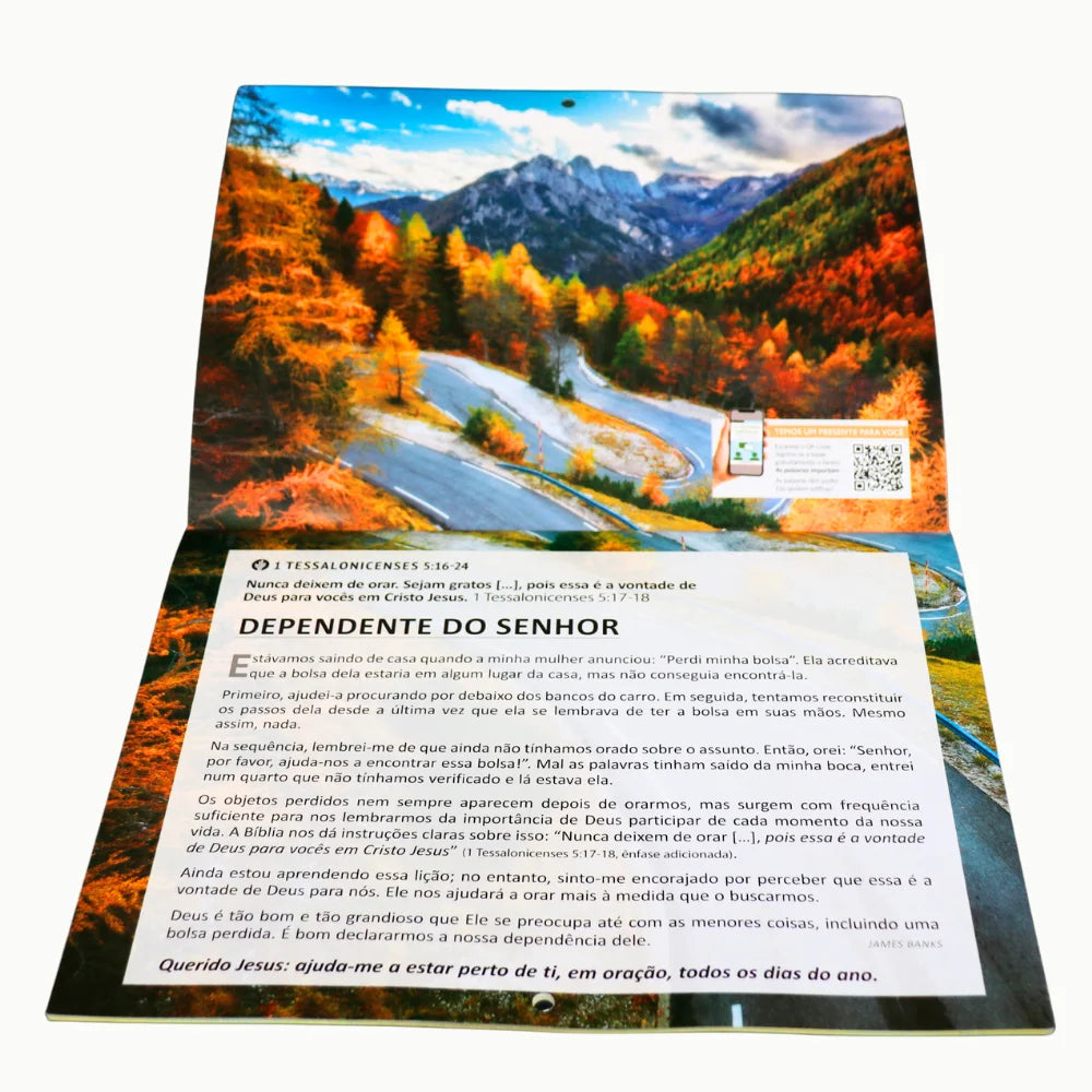 Calendário de Parede 2026 | Paisagem | Pão Diário