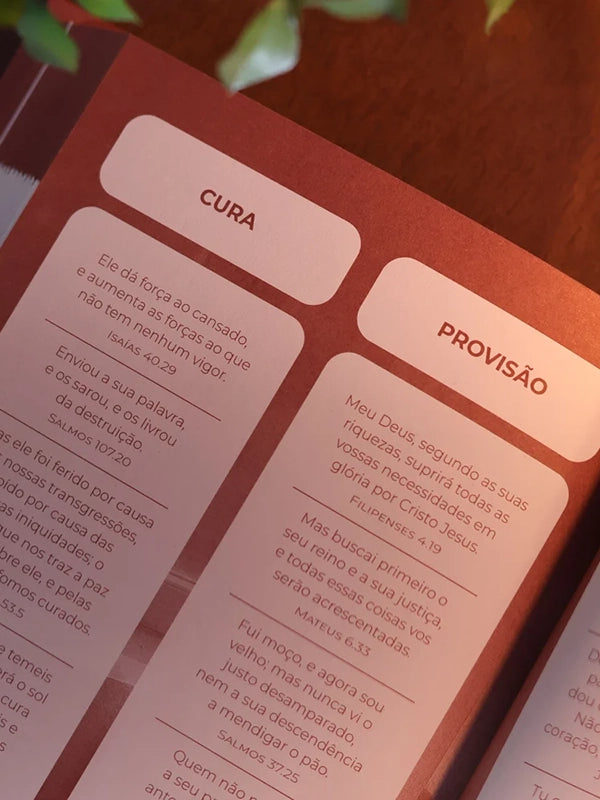 Devocional I Priorize Deus 2026 I Marrom Premium