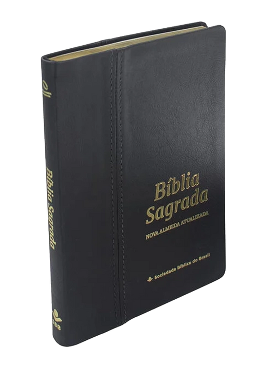 Bíblia Sagrada Slim NVA - Couro Legítimo