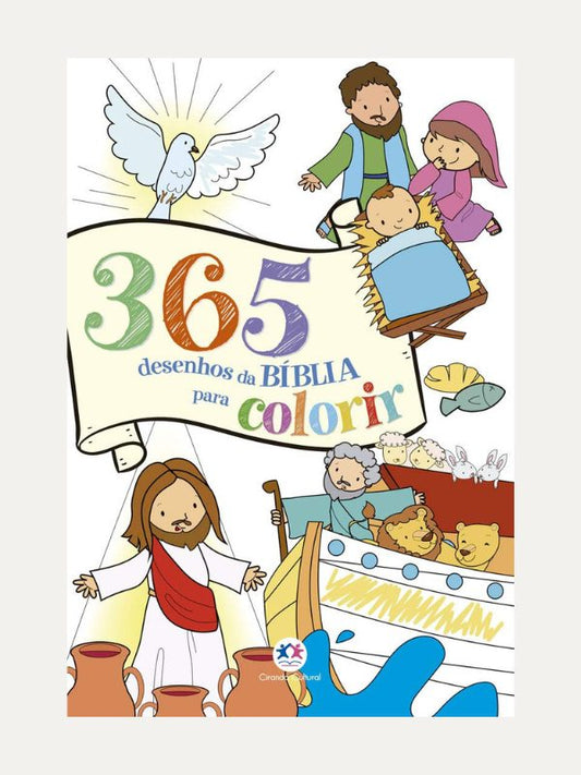 365 Desenhos da Bíblia para colorir