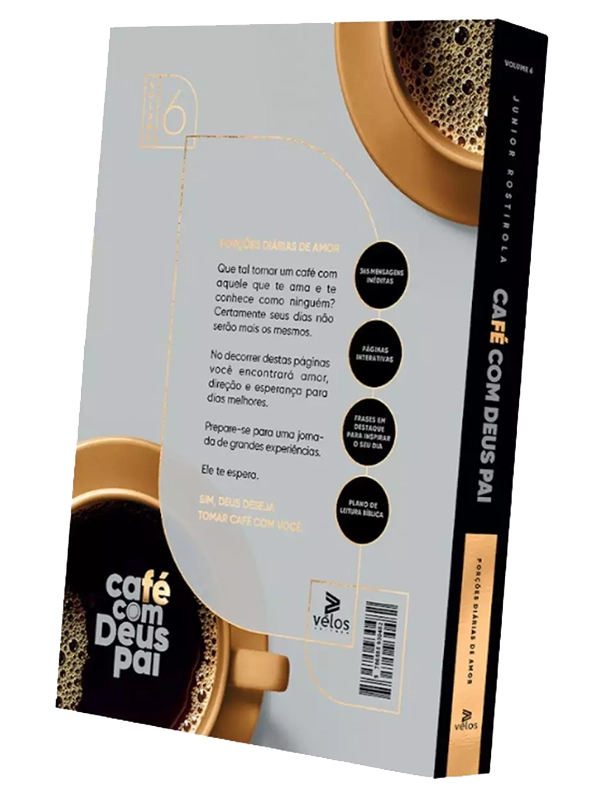 Café com Deus Pai 2026 I Porções Diárias de Amor I Junior Rostirola