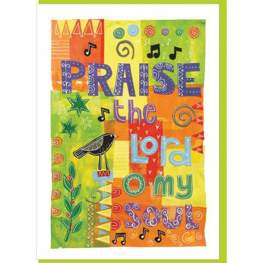 Praise the Lord Greetings Card I Cartão