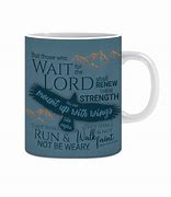 Wait for the Lord I Mug I Caneca