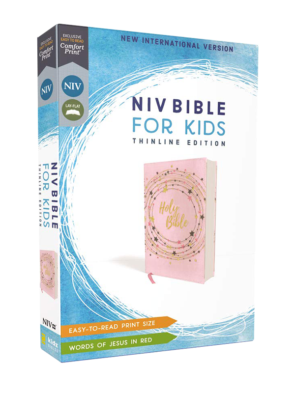 Bible For Kids Pink/Gold, Thinline
