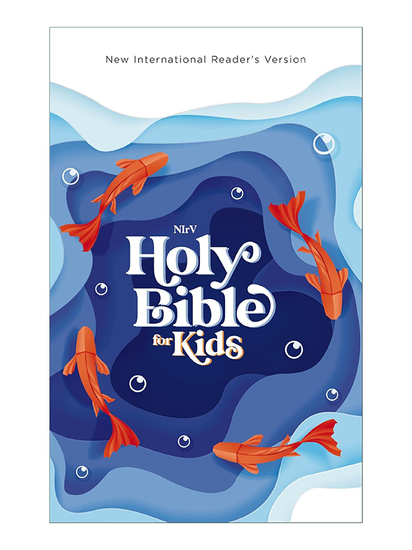 NIrV, Outreach Bible for Kids, Paperback, Blue