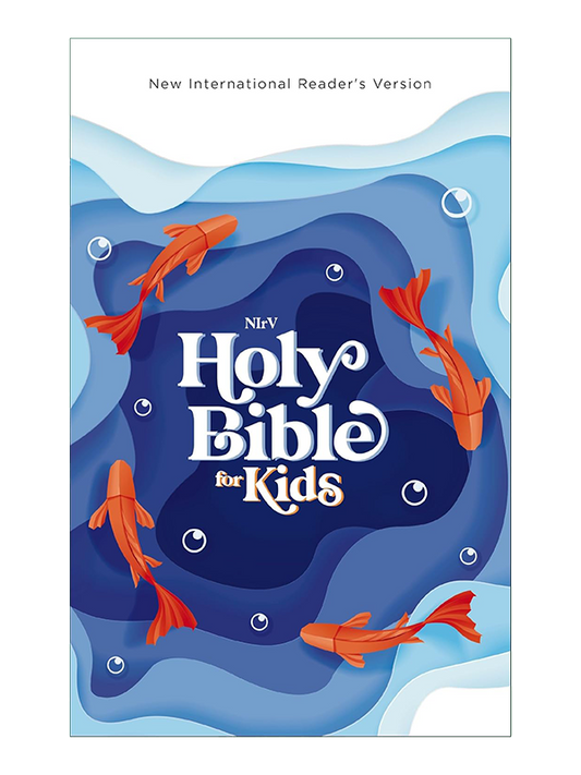 NIrV, Outreach Bible for Kids, Paperback, Blue