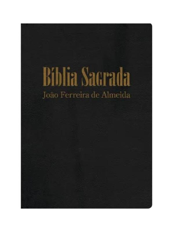 Bíblia Rc Gigante C/mapa Luxo - Preta