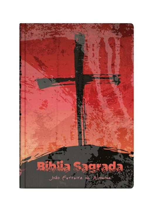 Bíblia RC Grande capa especial lateral artística Cruz