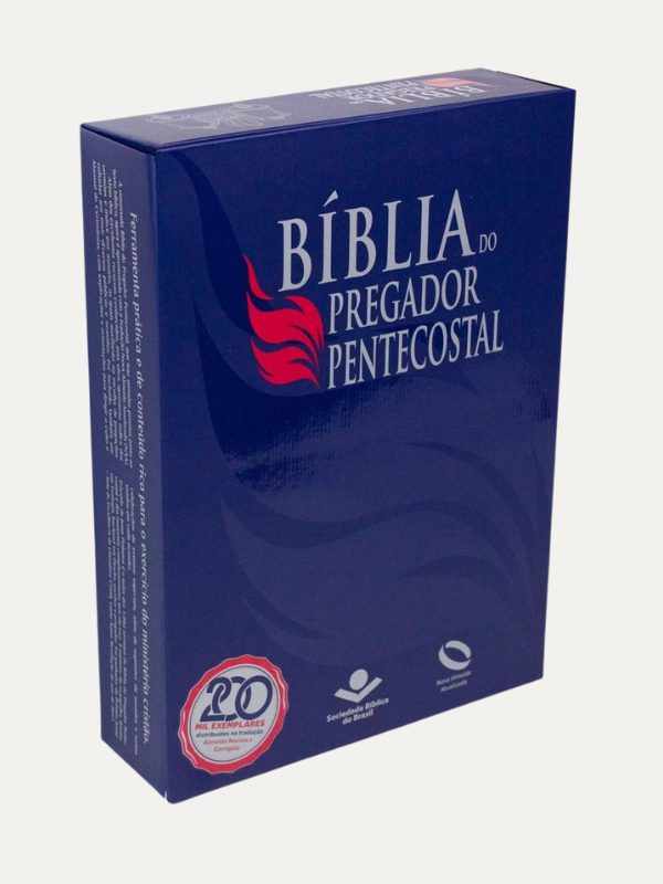 Bíblia do Pregador Pentecostal | Azul