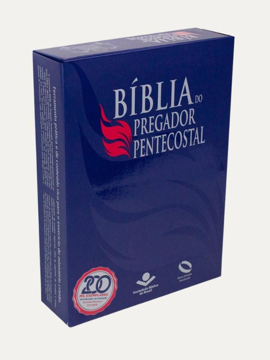 Bíblia do Pregador Pentecostal | Azul