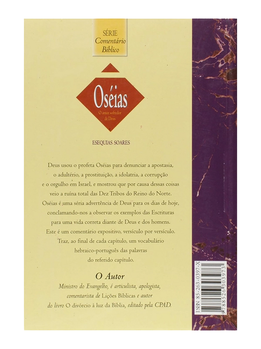 Oséias, a restauração dos filhos de Deus I Esequias Soares I CPAD