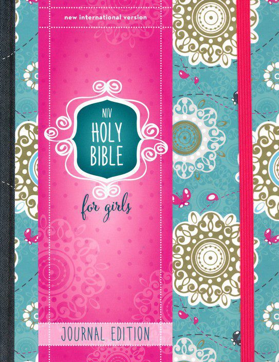 NIV My Journal Bible Hardcover | Turquoise With Elastic Closure