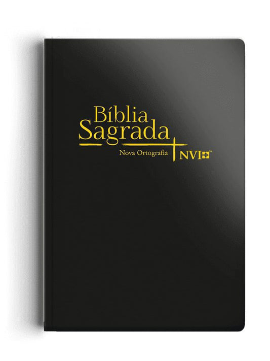 Bíblia NVI Slim Luxo | Preta