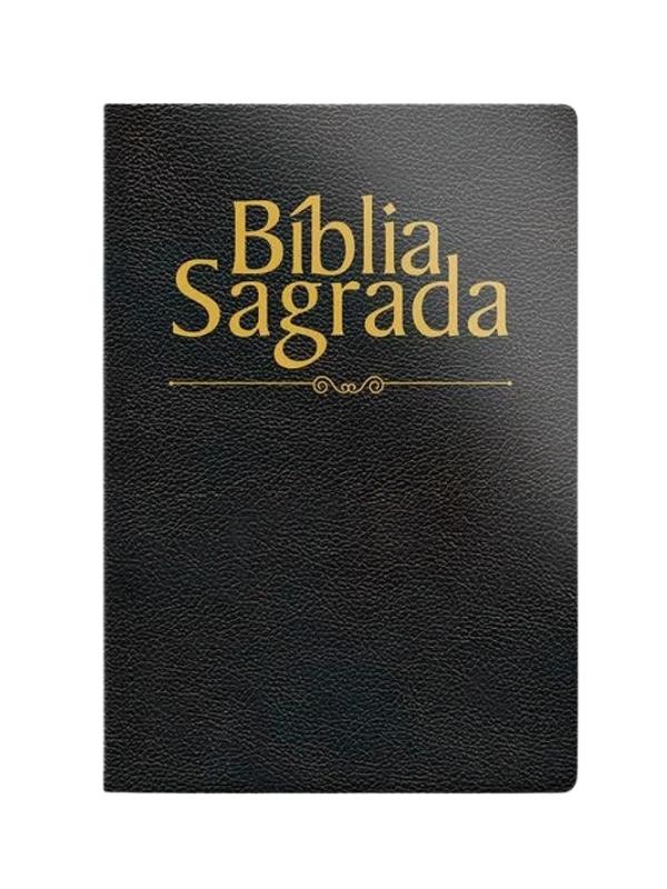 Bíblia RC Grande I Luxo I Lateral Preta