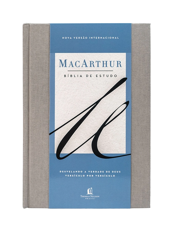 Bíblia de Estudo MacArthur - NVI - Capa Dura