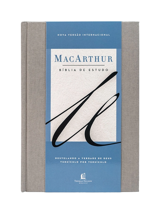 Bíblia de Estudo MacArthur - NVI - Capa Dura