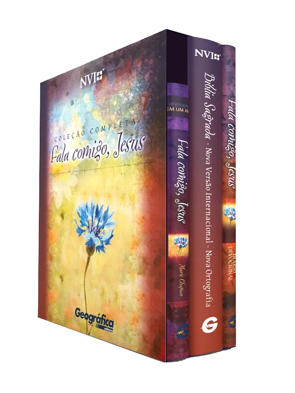 Coleção Fala Comigo Jesus I Box Bíblia e 2 Devocionais