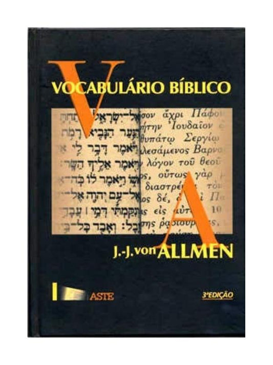 Vocabulário Bíblico | J. J. Von Allmen