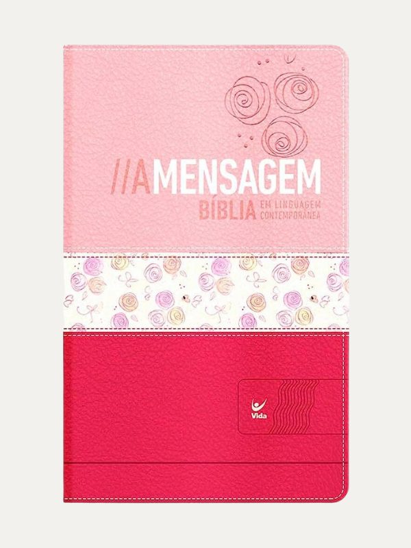 Bíblia A Mensagem | Luxo Rosa