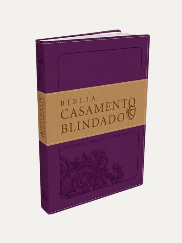 Bíblia Casamento Blindado | Roxa