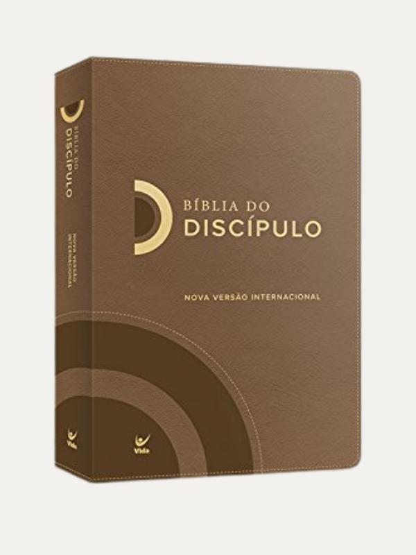 Bíblia do Discípulo NVI, capa Marrom - Vida