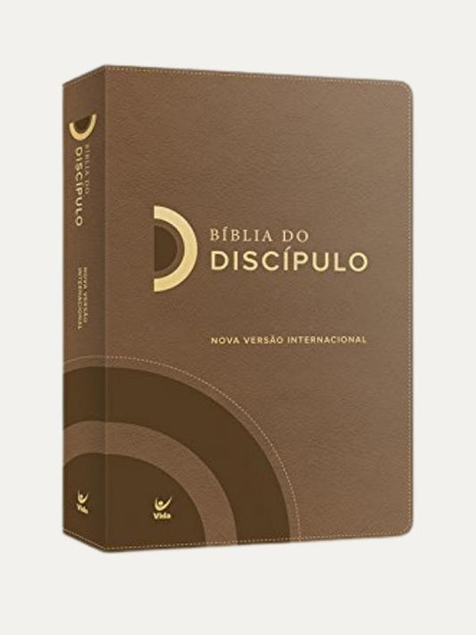 Bíblia do Discípulo NVI, capa Marrom - Vida