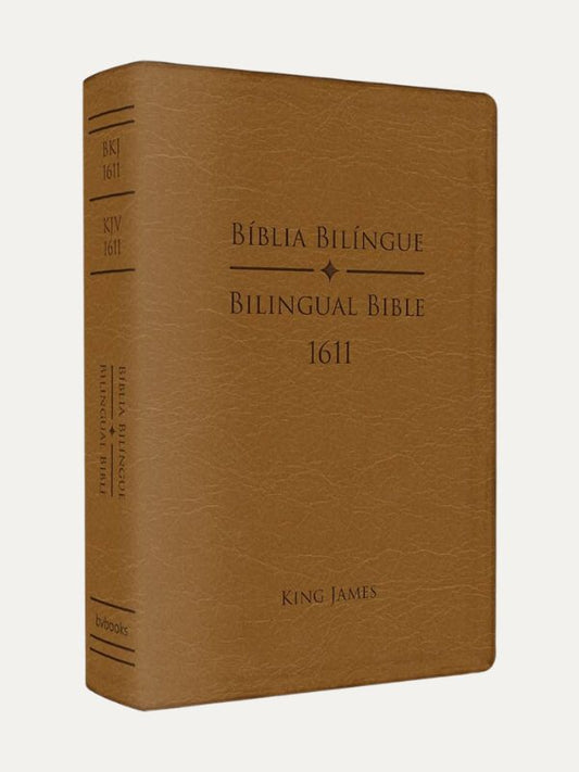 Biblia Bilingue I BKJ I Marrom