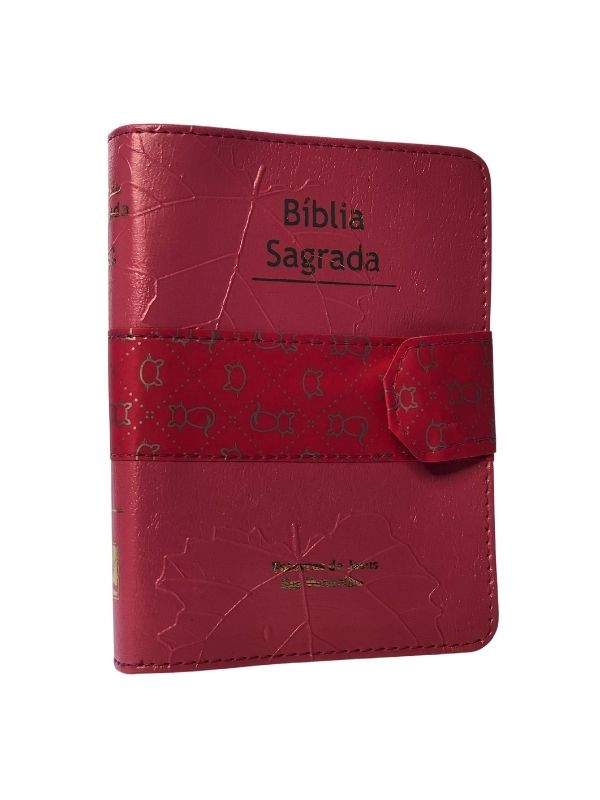 Bíblia Carteira Pequena | Rosa com índice