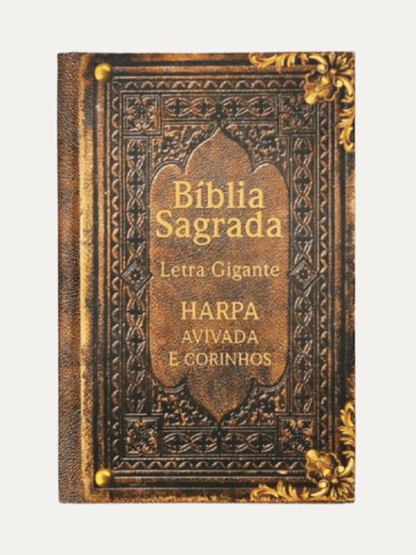 Bíblia Gigante  I Capa Dura I ARC I Harpa