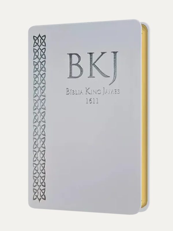 Biblia King James 1611 I Ultra Fina Slim I  Branca
