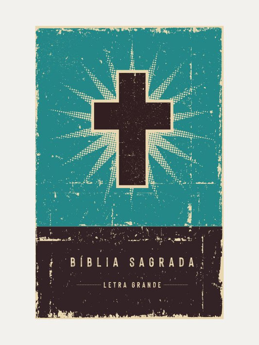 Bíblia Leitura Perfeita I NVI I Capa Dura Retro Turquesa