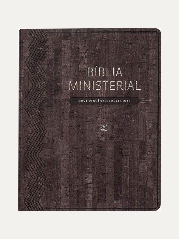 Bíblia Ministerial I Capa Luxo Marrom I Índice