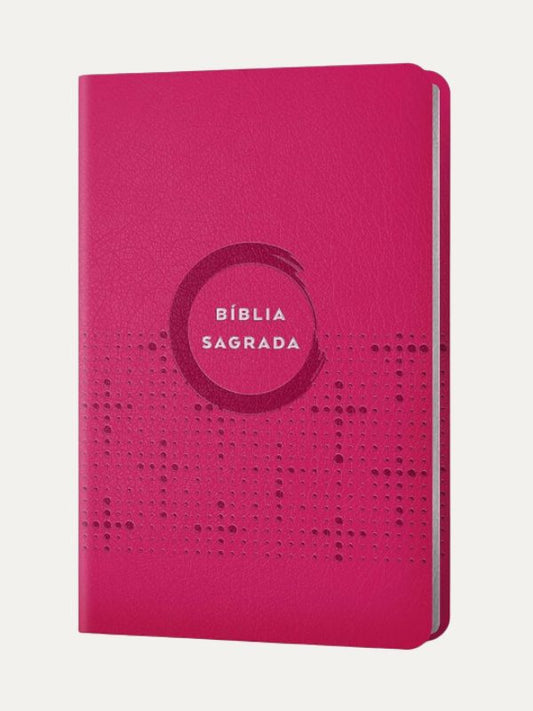 Bíblia NVI Econômica | Capa PU | Fucsia