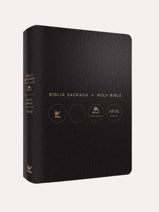 Bíblia Bilingue Português-Inglês | Couro Sintético