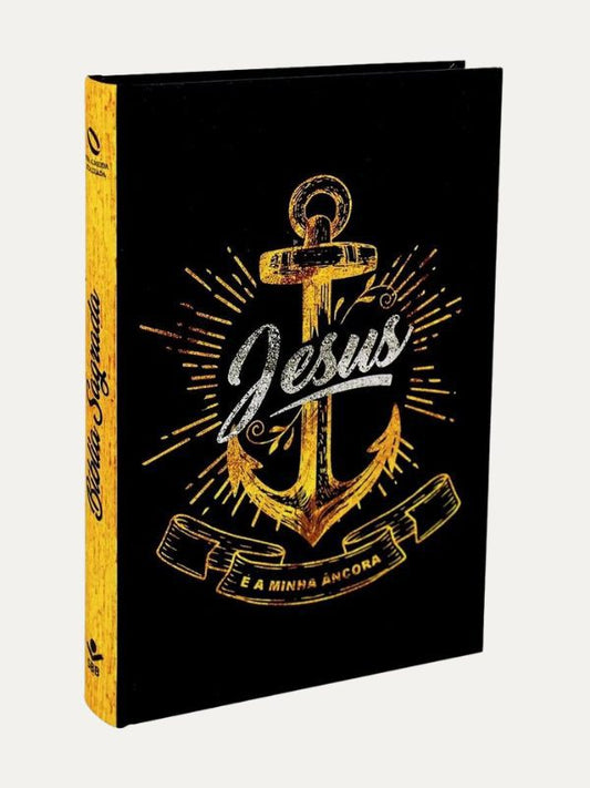 Bíblia Sagrada I Capa Dura Jesus É Minha Âncora I NAA