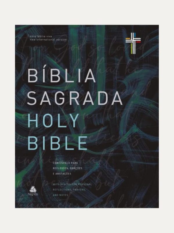 Bíblia Sagrada Holy Bible Bilíngue I Português e inglês I Capa Dura Creation I NBV - NIV
