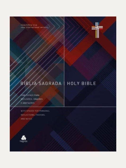 Bíblia Sagrada Holy Bible Bilíngue I Português e inglês I Capa Dura Union I NBV - NIV