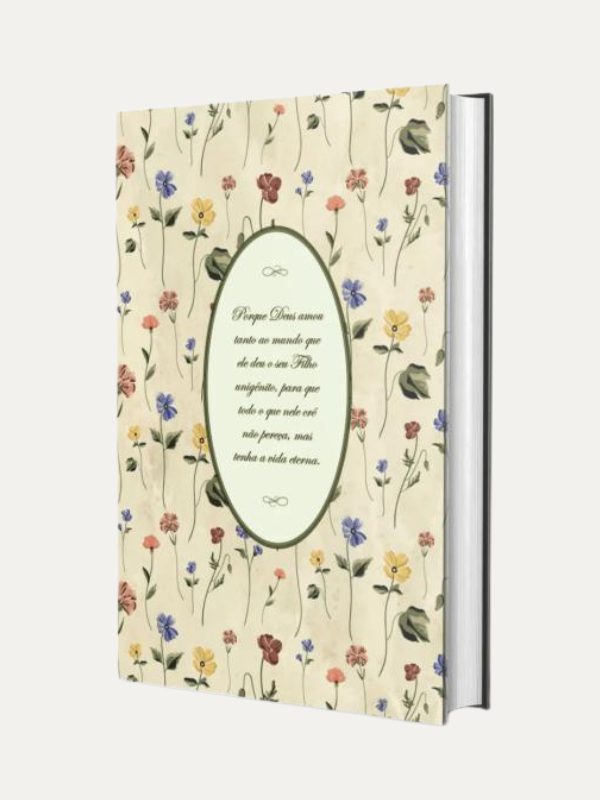 Bíblia Sagrada King James I Flores I BKJ I Capa Dura