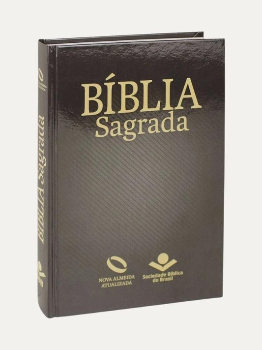 Biblia Sagrada popular capa dura preta