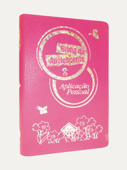 Bíblia da Adolescente Aplicação Pessoal Luxo Rosa, CPAD